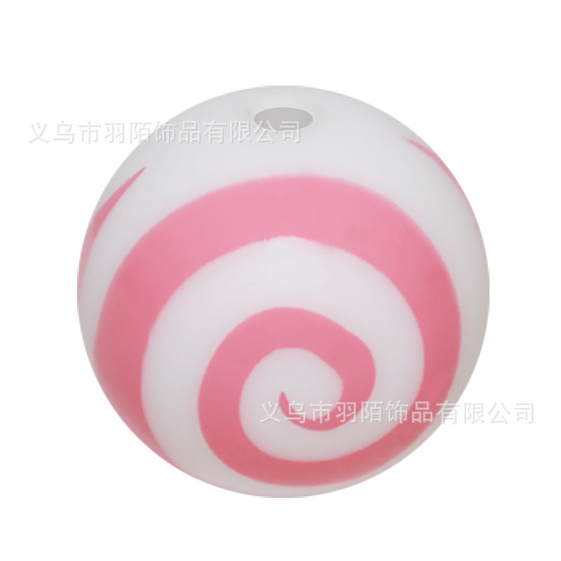 Wholesale 50PCS 15mm Leopard Print Silicone Balls